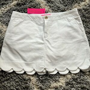Lilly Pulitzer white skort. Make a offer!!!